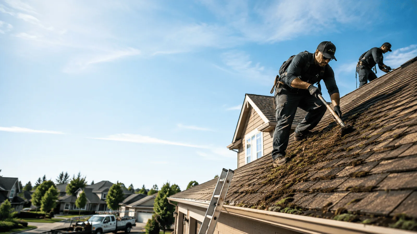 Roof Moss Removal in Fairview, WV near me